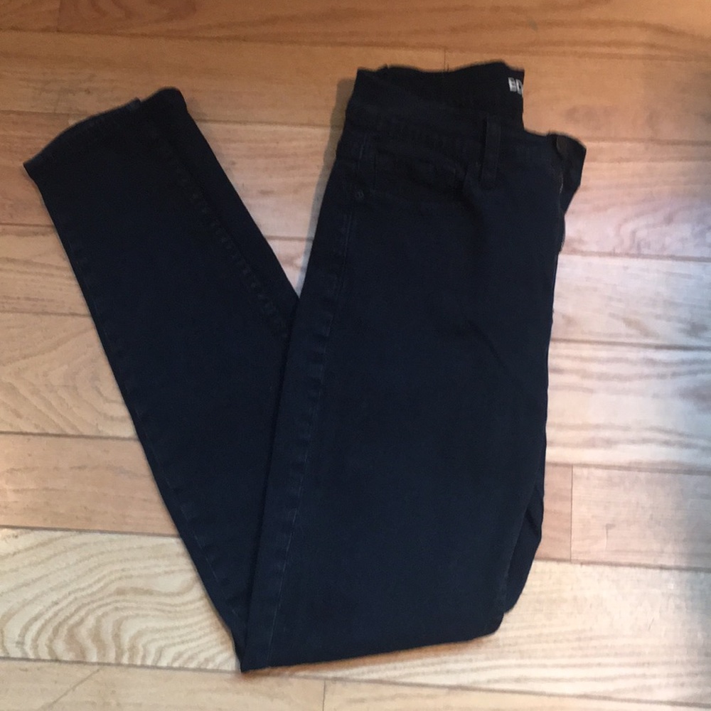 BDG high wasted black Twig Skinny Ankle
